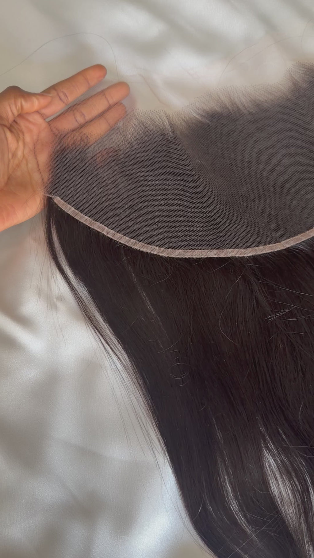 Raw HD Lace Straight Frontal