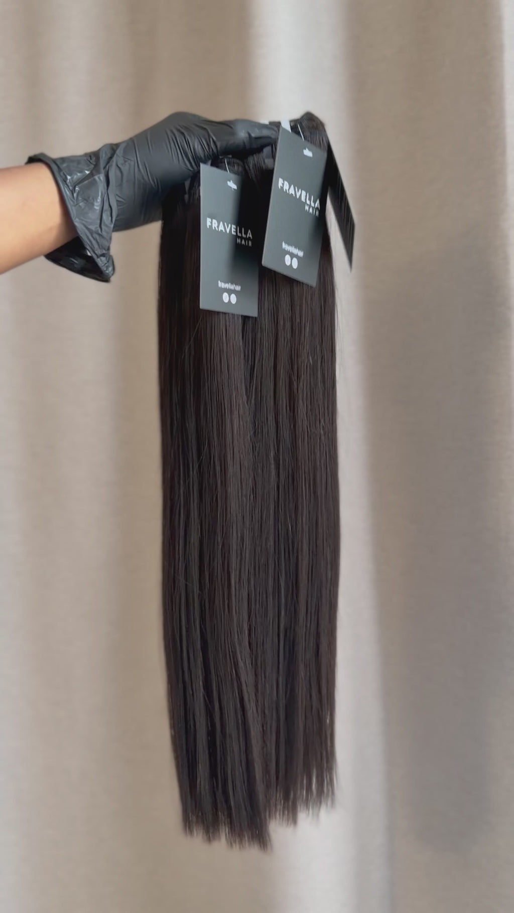 Raw Natural Straight Bundles- Single Donor Hair