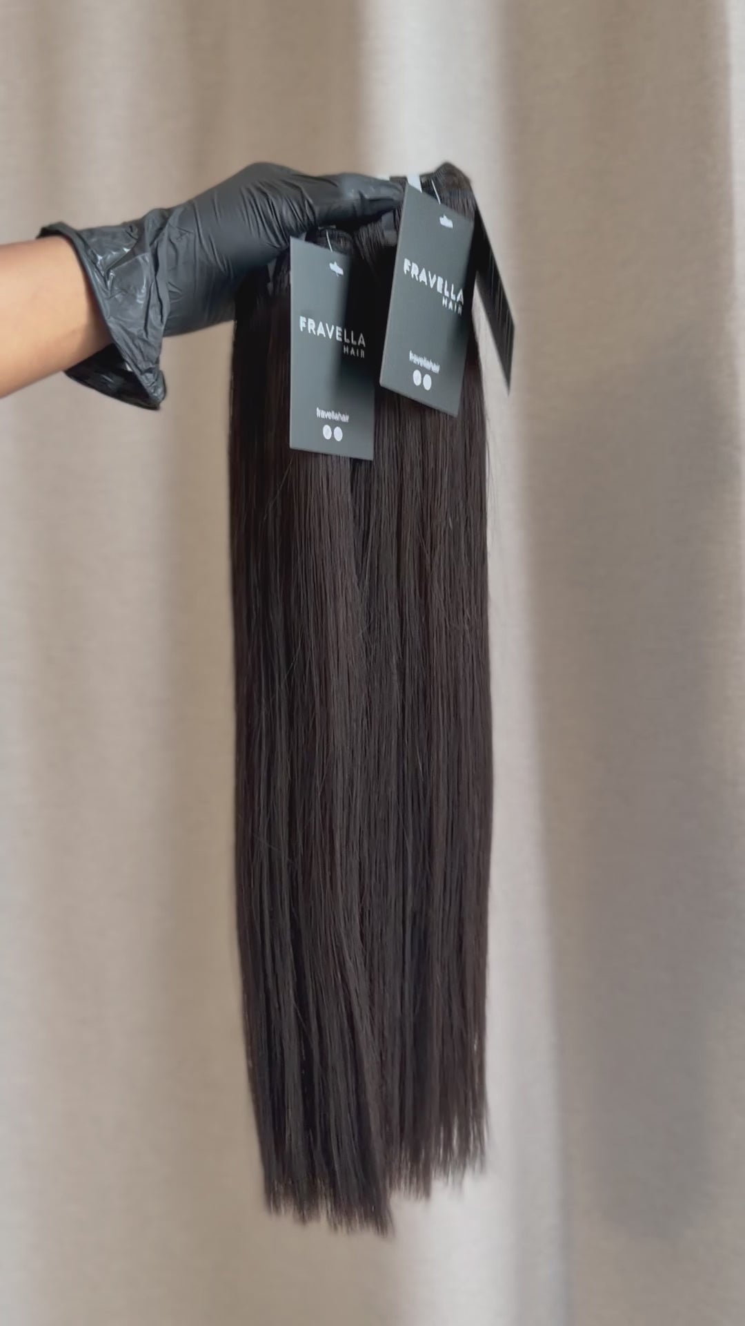 Raw Natural Straight Bundles- Single Donor Hair